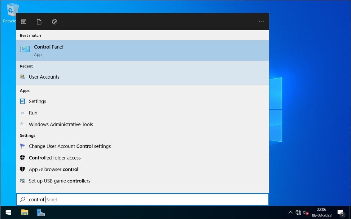 Step 1 Screenshot