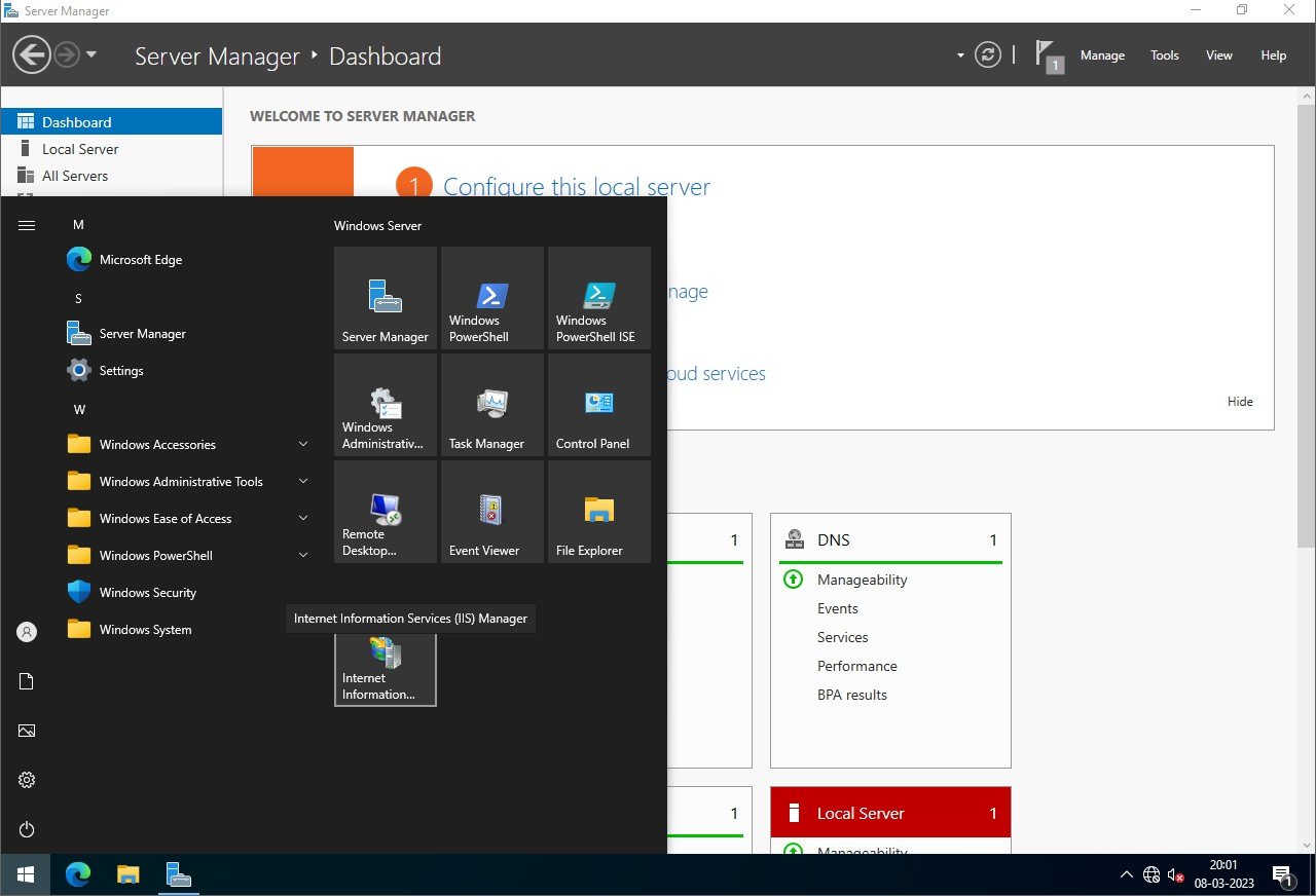 Step 1 Screenshot