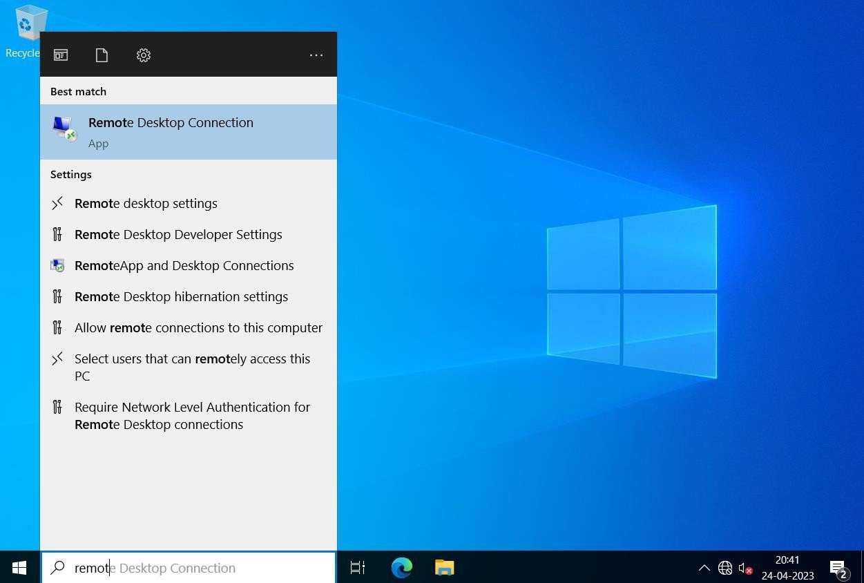 Step 1 Screenshot