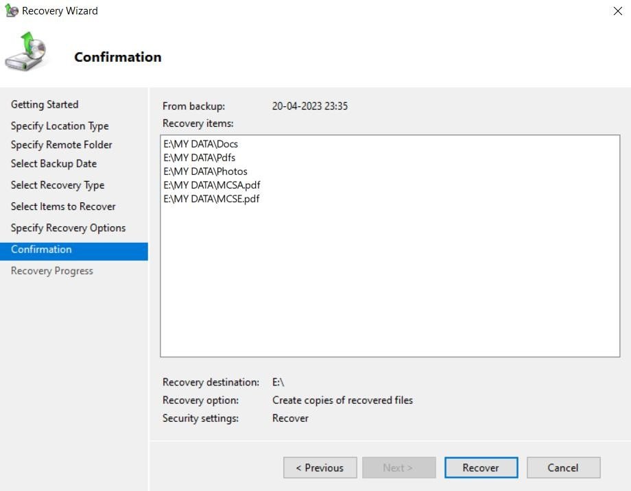 Step 11 Screenshot
